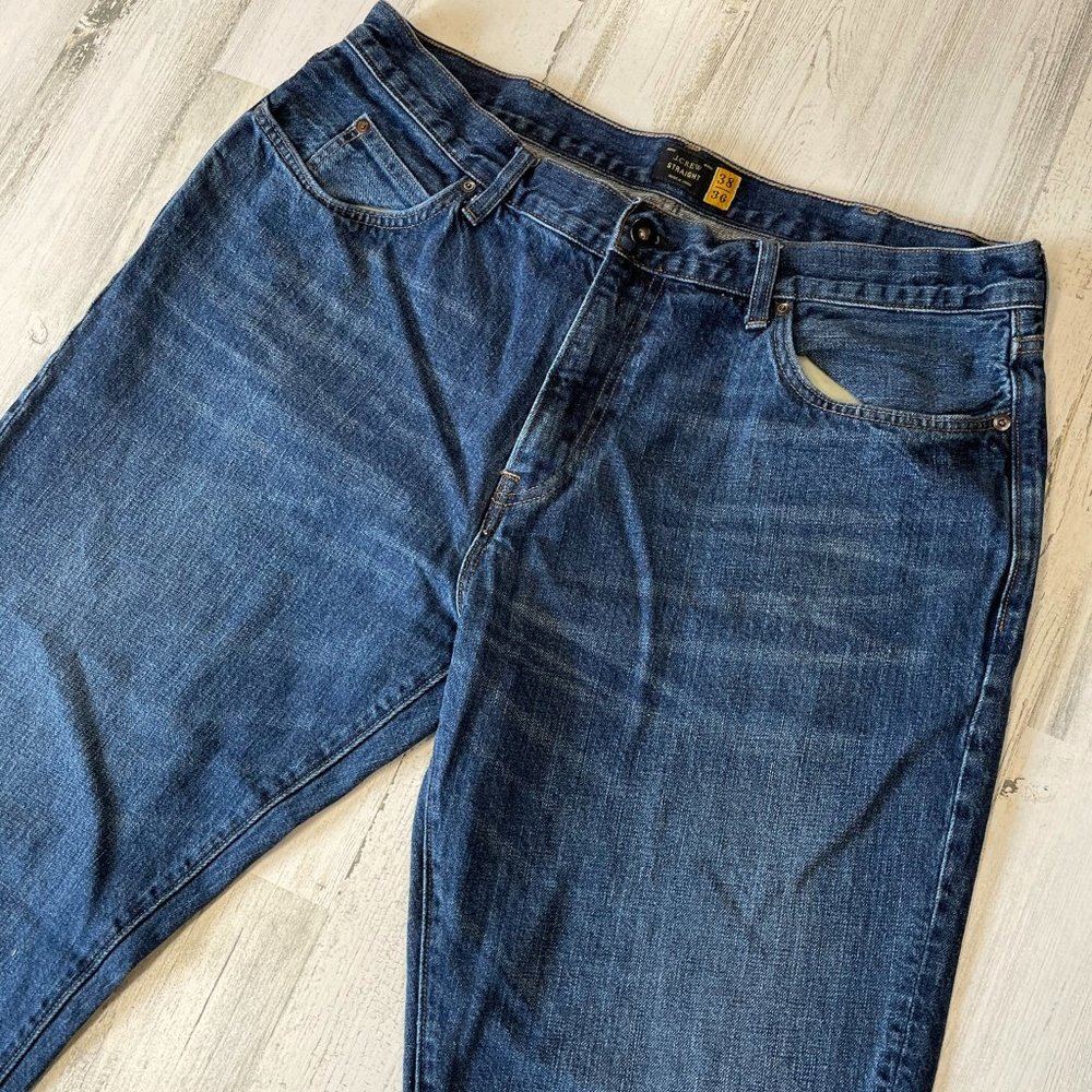 J Crew Straight Fit Jeans 38x35 (measured) 38x36